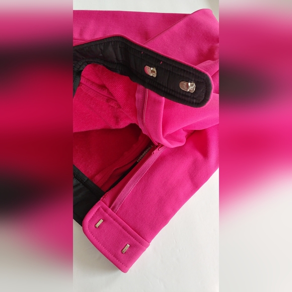 Roffe VTG 80s ski pants Barbie Pink sz 6 - Picture 5 of 16